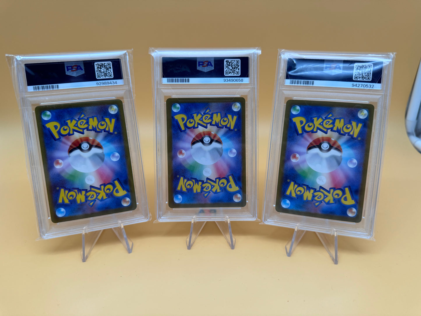 Pokémon PSA 10 Charizard Venusaur Blastoise ex SAR Set 201/165 Pokémon Card 151 Japanese