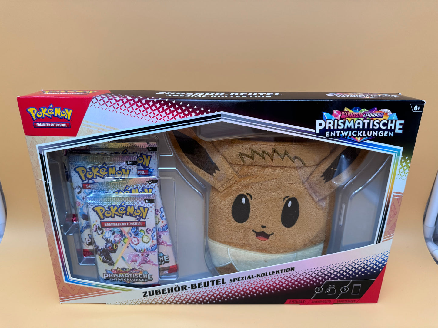 Pokémon Prismatische Entwicklungen Zubehör-Beutel Spezial Kollektion Deutsch