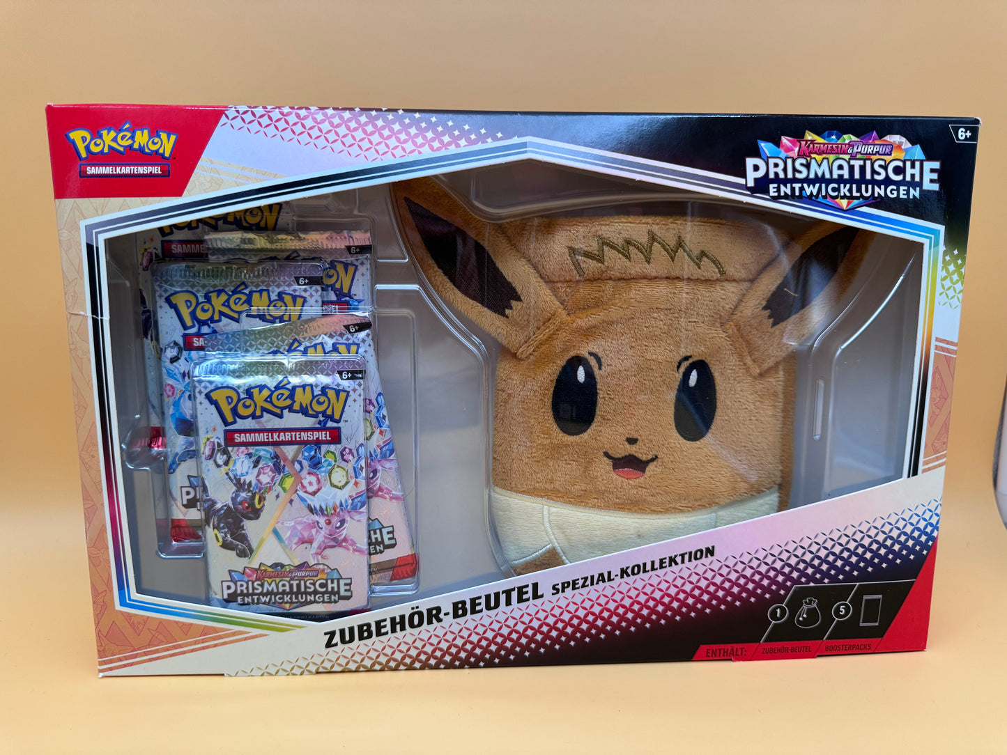 Pokémon Prismatische Entwicklungen Zubehör-Beutel Spezial Kollektion Deutsch