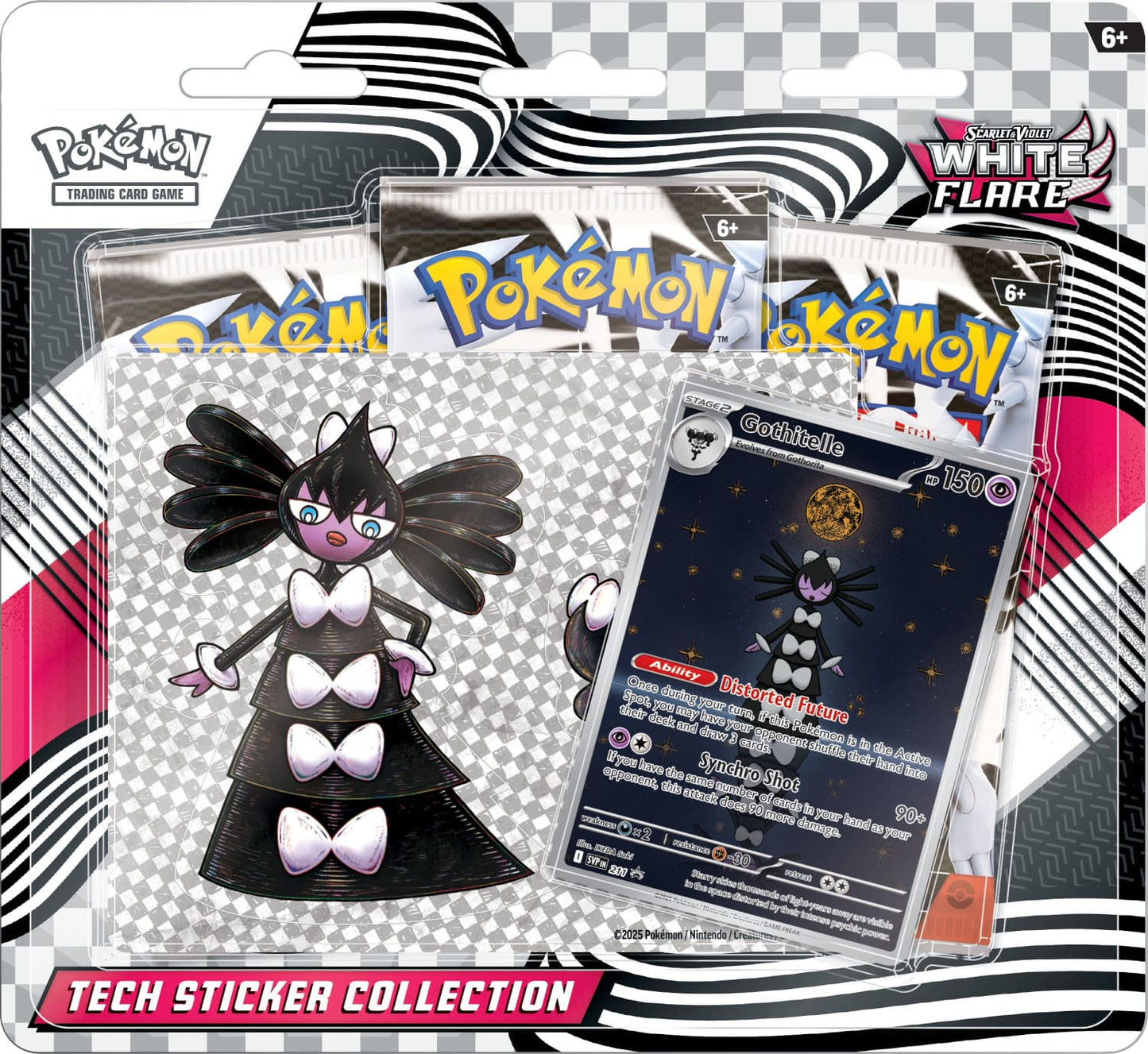 Pokémon Schwarze Blitze & Weiße Flammen - Tech-Sticker-Kollektion Deutsch