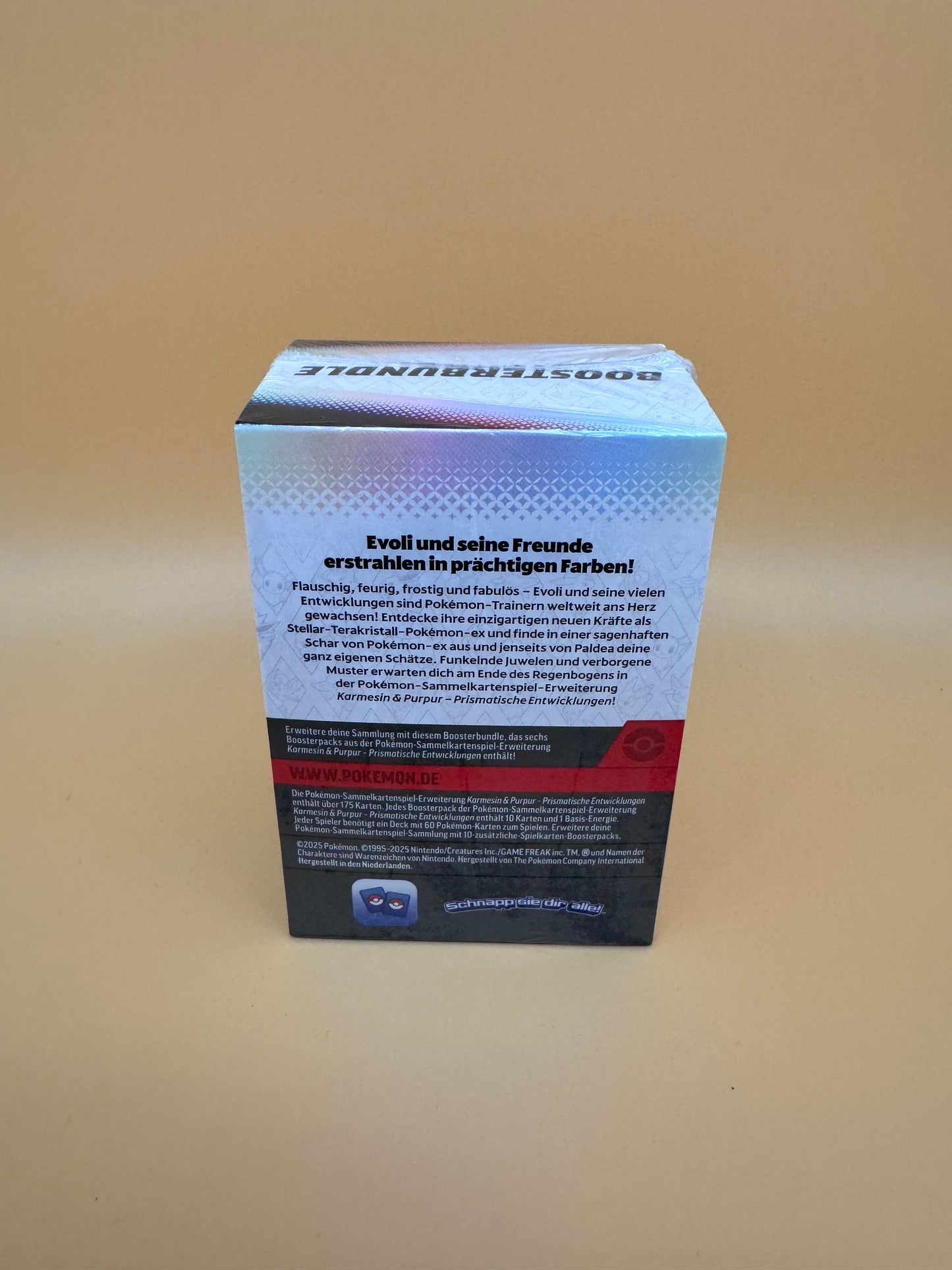 Pokémon Prismatische Entwicklungen Booster Bundle Deutsch