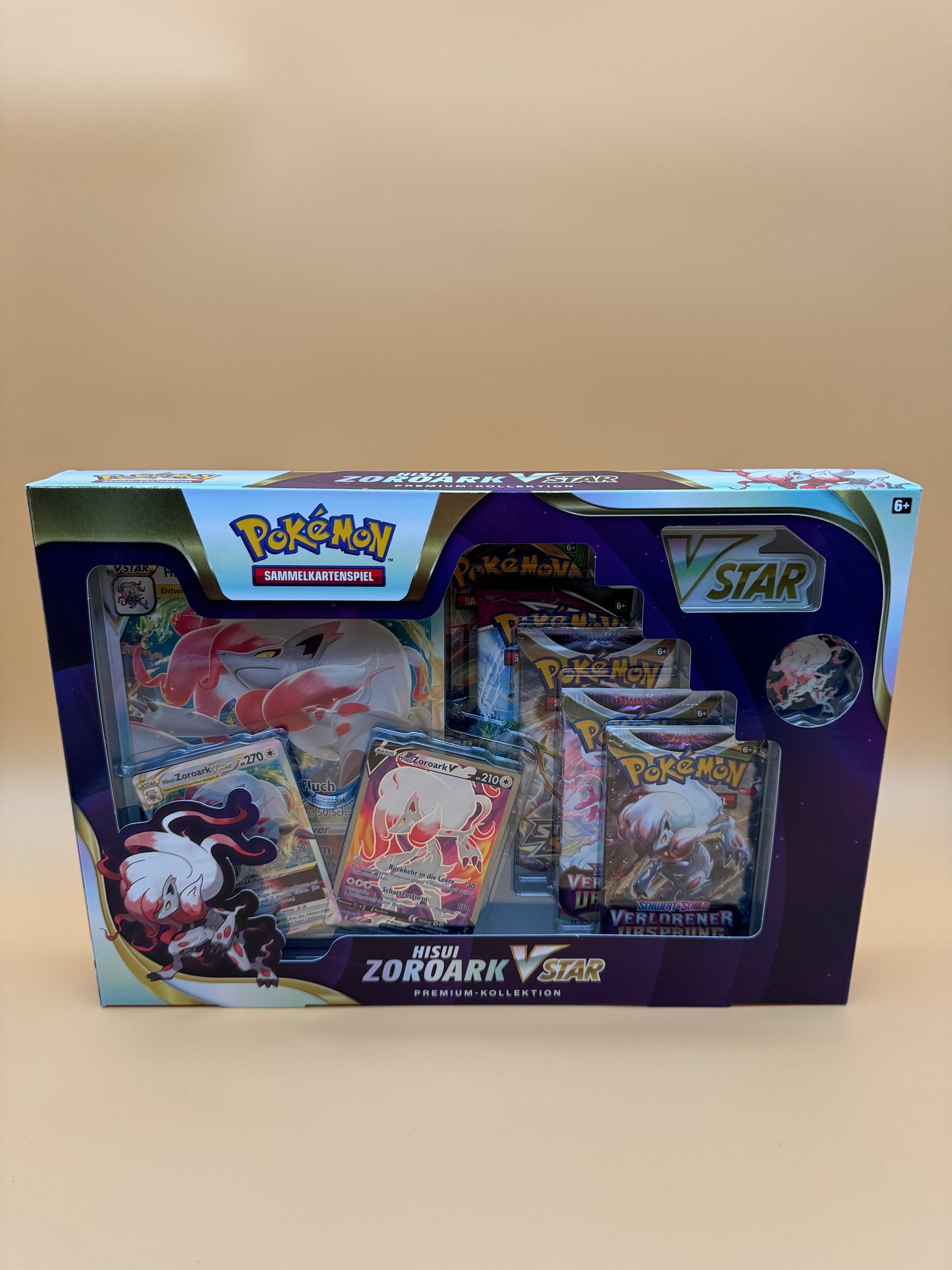 Pokémon Hisui Zoroark VSTAR Premium Kollektion DE