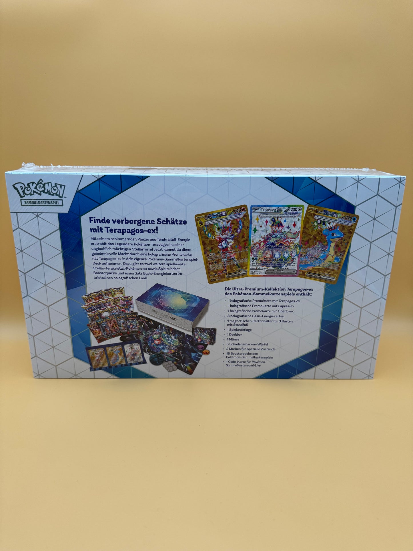 Pokémon Terapagos EX Ultra Premium Kollektion