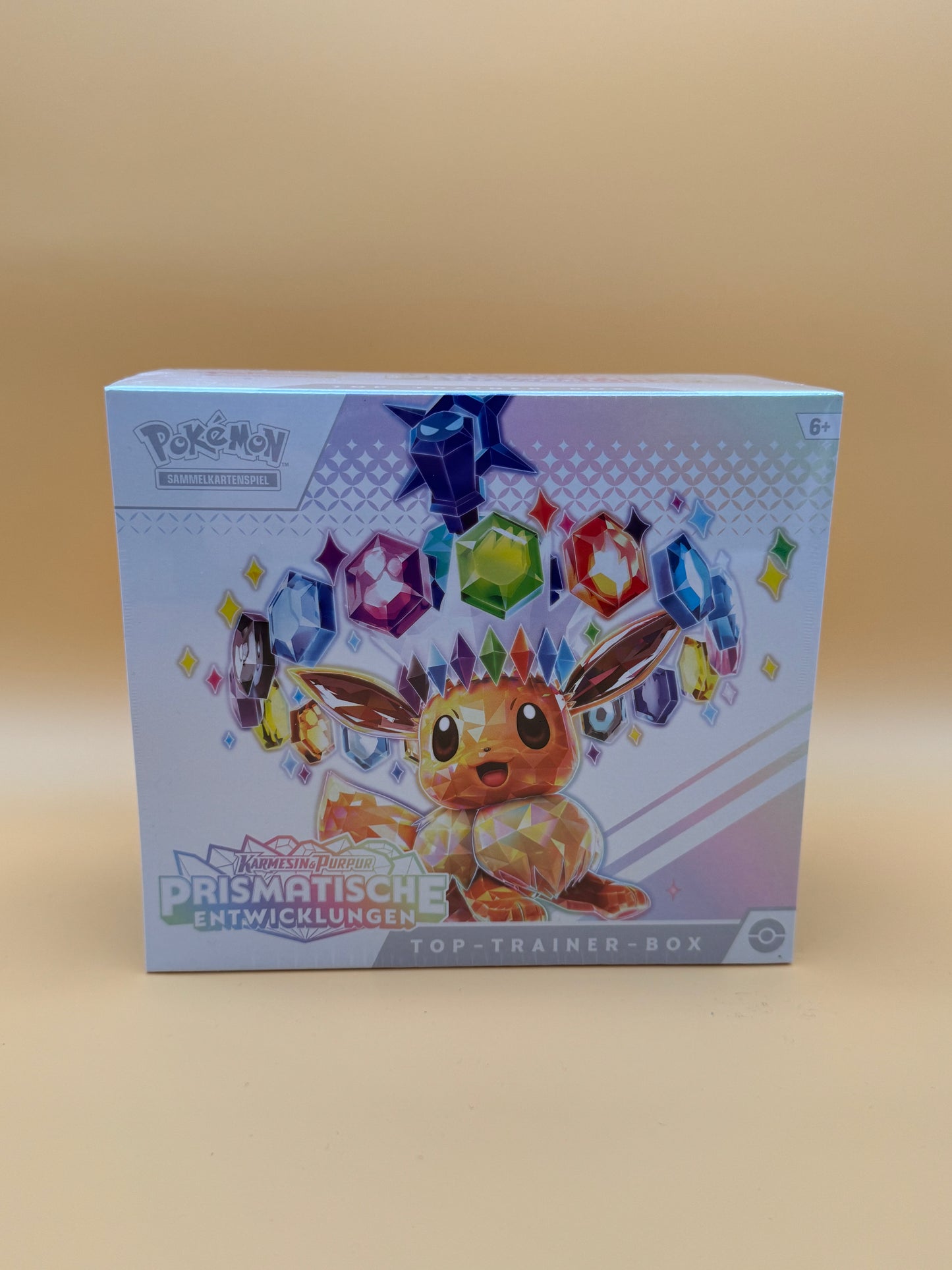 Pokémon Prismatische Entwicklungen Top Trainer Box DE