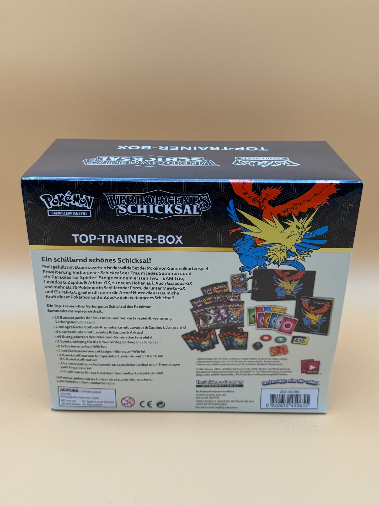 Pokémon Verborgenes Schicksal Top Trainer Box