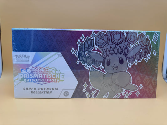 Pokémon Prismatische Entwicklungen Super Premium Kollektion Deutsch 