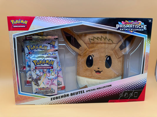 Pokémon Prismatische Entwicklungen Zubehör-Beutel Spezial Kollektion Deutsch