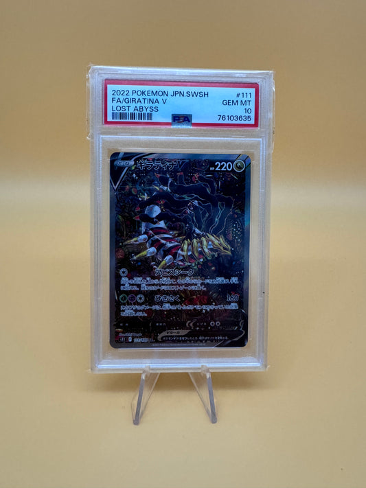 Pokémon Giratina V s11 111/100 PSA 10 Japanisch