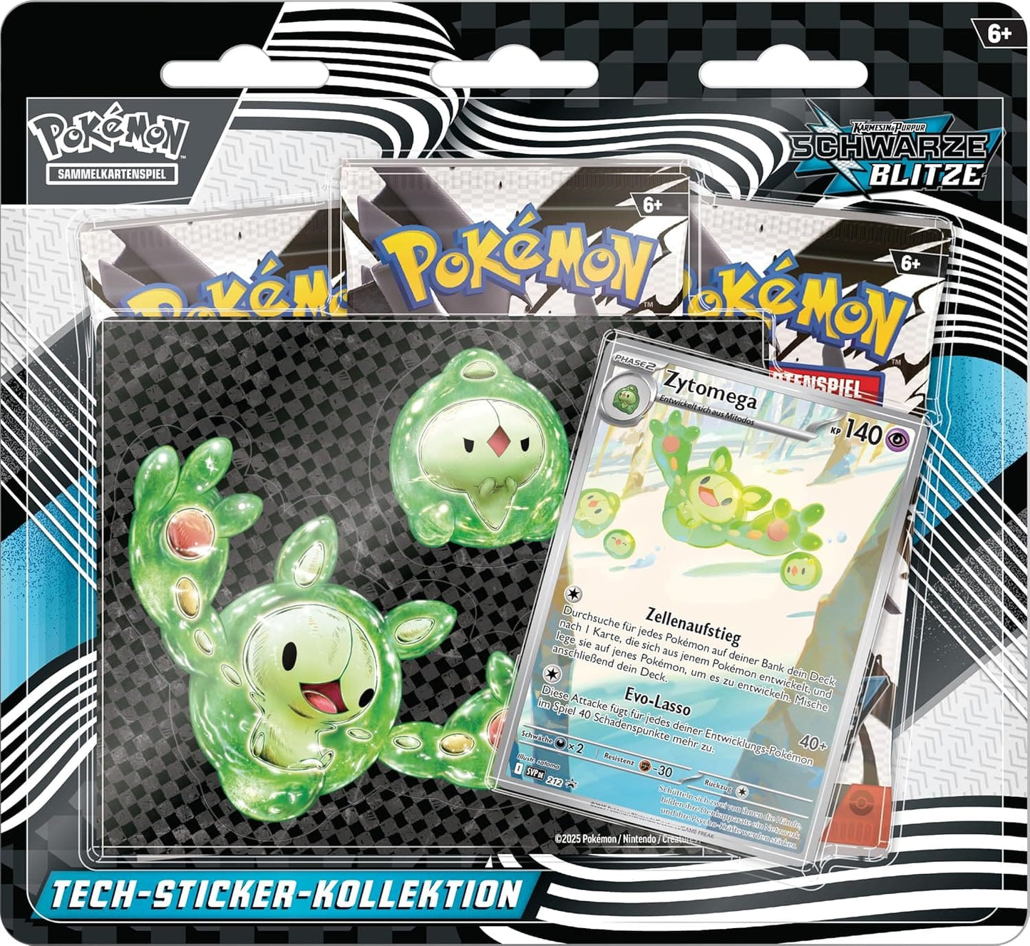 Pokémon Schwarze Blitze & Weiße Flammen - Tech-Sticker-Kollektion Deutsch