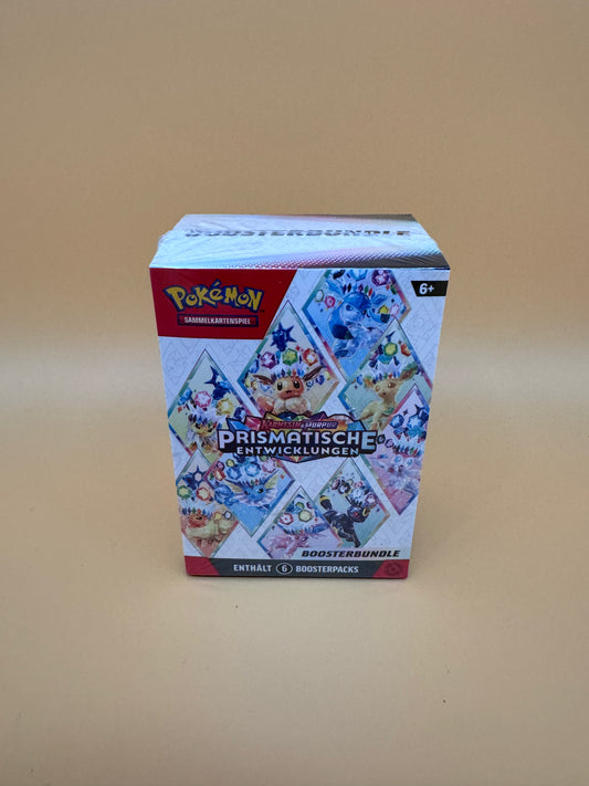 Pokémon Prismatische Entwicklungen Booster Bundle Deutsch